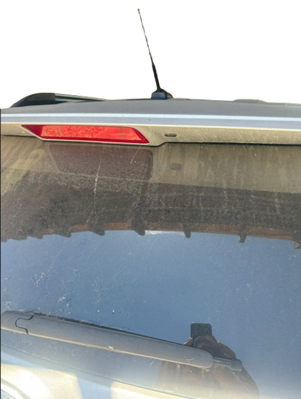 Dirty rear window